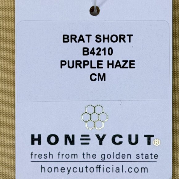 Honeycut Purple Haze Set Honey Drip Top & Brat Shorts Child Medium CM - Picture 13 of 13